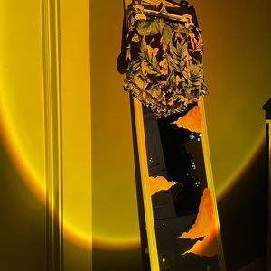 Flowy tropical shorts